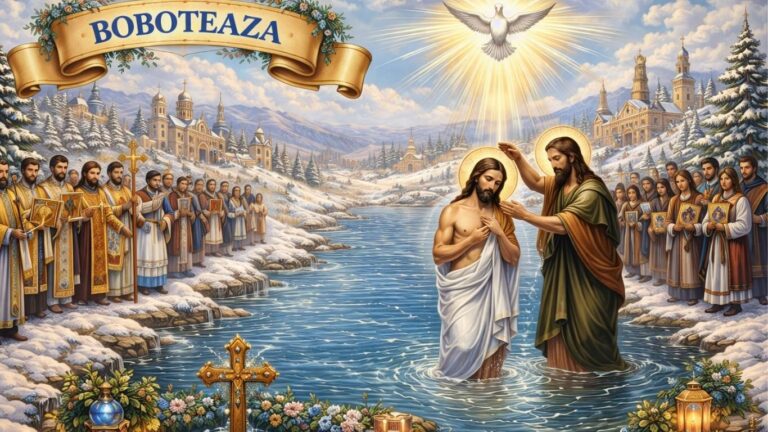 Boboteaza – curatare prin apa, liniste interioara si simbolul botezului